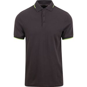 Suitable - Fluo B Polo Antraciet - Slim-fit - Heren Poloshirt Maat 3XL