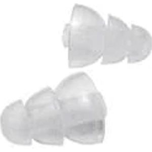Etymotic ER38-18CLX Triple Flange transparante vervangtips voor in-ear hoofdtelefoons Large  (5 paar)