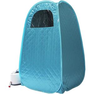 Mobiele sauna - Draagbare Sauna - 100x80x170cm - Blauw - Sauna Tent - Sauna - Sauna Tent