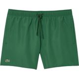 Lacoste - Zwembroek Mid Groen - Heren - Maat M - Regular-fit