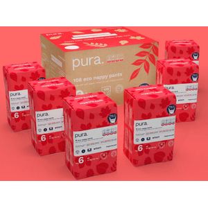 Pura Nappy Pants Maat 6 - 108 Luierbroekjes Maandbox