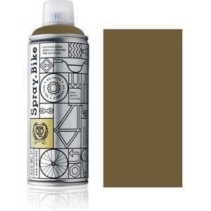 Spray.Bike Bruine Fietsverf - Vintage Collection 400ml Fiets Verf - Poedercoating voor fiets frames, ontworpen voor zowel amateur- als professioneel gebruik