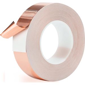 Kopertape - Kopertape Slakken - Kopertape tegen Slakken - Koper Slakken - Koper Tape - Anti Slakken Tape - Tape tegen Slakken - Planten Bescherming - Anti Slakken - Slakkenval - Anti Insect Kopertape - Anti Insect Tape