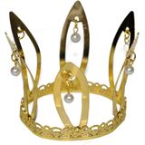 ESPA - Goudkleurige middeleeuwse kroon voor volwassenen