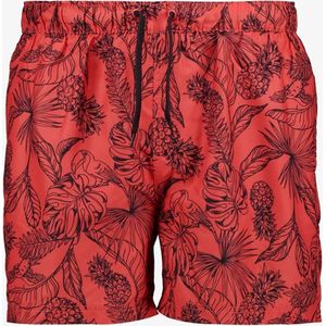 Osaga heren zwemshort ananas rood - Maat XL - Zwembroek