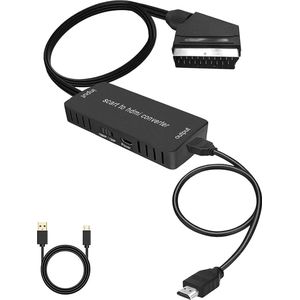 HDMI naar VGA Converter Adapter met Audio en Video - HDMI naar VGA, VGA naar HDMI - Hoge Resolutie Ondersteuning - Plug-and-Play - Voor HDTV, Monitor, Projector - Multimedia Signaalomzetter