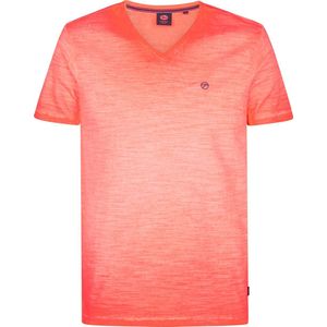 Petrol Industries - Heren Logo T-shirt Stingray - Roze - Maat S