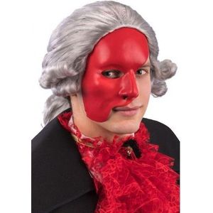 Partychimp Carnaval Half Masker - Rood -  One Size