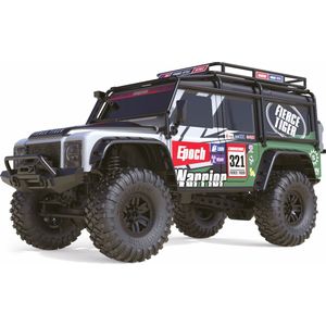 Amewi Dirt Climbing Fierce Tiger 1:10 Brushed RC auto Elektro Crawler 4WD RTR 2,4 GHz Incl. accu en lader, Met lichteff