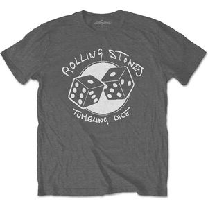 The Rolling Stones - Tumbling Dice Heren T-shirt - S - Grijs