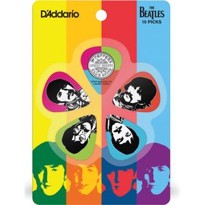 D'Addario 1CWH6-10B6 Beatles Sgt. Pepper's Lonely Hearts Club Band Heavy plectrum set