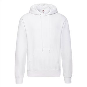 Fruit of the Loom - Classic Hoodie - Wit - 3XL