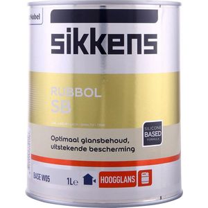 Sikkens Rubbol SB RAL9010 Gebroken Wit - Zuiver Wit 1 Liter