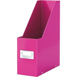 Tijdschriftencassette, A4, Click And Store, 60470023 - Roze