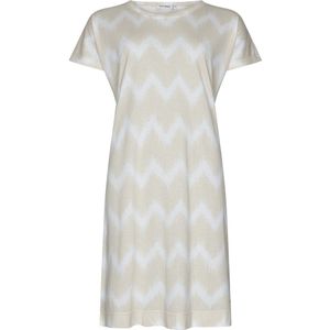 Dames Nachthemd Pastunette Premium - Sketchy Waves - Katoen/Modal - Maat 50