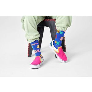 Happy Socks - Its OK - paars - maat 41-46