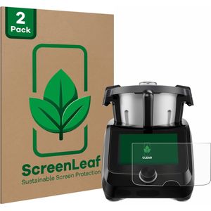 ScreenLeaf - Screenprotector voor SilverCrest Monsieur Cuisine Smart BLACK EDITION - Duurzame schermbescherming Folie Beschermfolie transparant (2 Stuks)