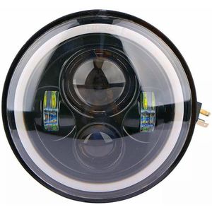 7'' LED Motorfiets Koplamp - DRL Halo - Hoekoog Projector - LED Motorfiets Koplamp Gereedschap
