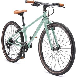 Bikestar lichtgewicht fiets 26 inch 9 speed groen