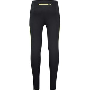 Rogelli Core Hardloopbroek - Heren - Zwart, Fluor-Geel - Maat S