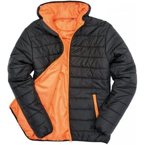 Result Soft Padded Jacket RT233 - Black/Orange - L