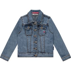 Stains and Stories girls denim jacket Meisjes Jas - blue denim - Maat 110