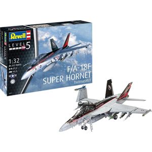 1:32 Revell 03847 F/A-18F Super Hornet Plane Plastic Modelbouwpakket