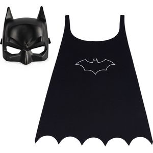 DC Batman - Batman-set met cape en masker - accessoire voor superheldenkostuum