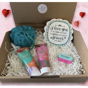I Love You Forever - cadeau box vrouw - Valentijn - Moederdag geschenkset vrouw