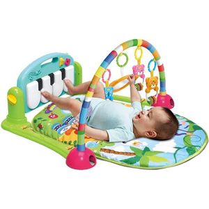 Babygym, Baby cadeau - jongen & meisje, Dierenvriendjes Speelmat, Interactief Speelgoed - Multikleuren.