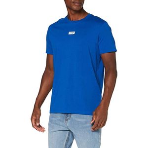 Wrangler Small Logo T-shirt - Blauw - Maat M