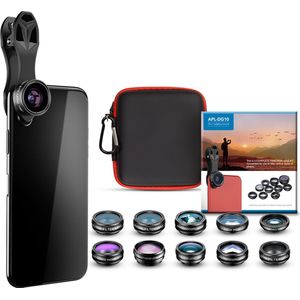 Universele 10 in 1 HD Smartphone Camera Lenzen Kit