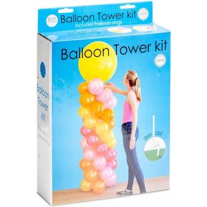 Set voor een ballonnen zuil -ballonpilaar - doe het zelf kit.