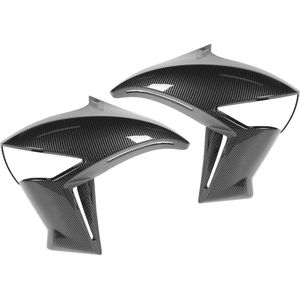 Koolstofvezel Stijl Voorzijde Radiator Kuip - ER6N ER-6N 2009-2011 Motorfiets Onderdelen .