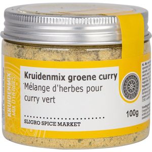 Sligro Spice Market Kruidenmix groene curry 100 gram