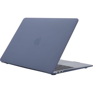 Mobigear - Laptophoes geschikt voor Apple MacBook Pro 13 Inch (2016-2019) Hoes Hardshell Laptopcover MacBook Case | Mobigear Cream Matte - Lavender Grey - Model A1706 / A1708 / A1989 / A2159 | Grijs