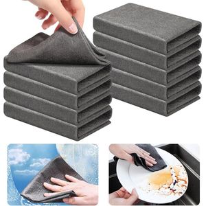Verdikte magische reinigingsdoek voor raampoetsdoeken - geen watervlekken - glasreinigingsdoekjes - huishouden keuken - 5 stuks 20 x 30 cm .