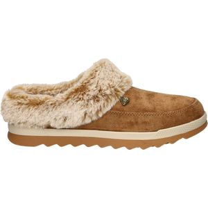 Bob's Skechers Cozy Chill dames pantoffels - Cognac - Maat 39