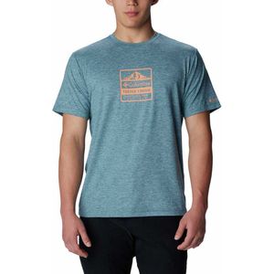 Columbia Kwick Hike™ T-shirt Met Korte Mouwen Blauw M Man