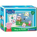 Clementoni Klassieke Educatieve Spellen - Peppa Pig - Bingospel, Educatief Spel, 3-6 jaar - 16351