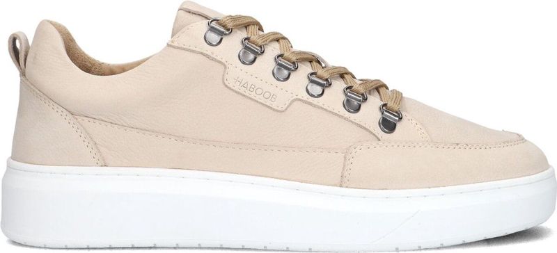 Haboob Lux Sneakers - Nubuck - Heren - Beige - Maat 41