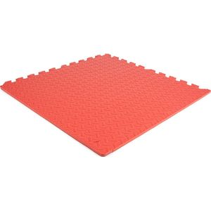 Eva foam mat | Per 1,45m² | Rood | Dikte 12mm | Inclusief randstukken | Speelmat