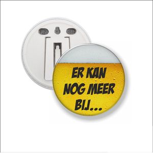 Button Met Clip 58 MM - Er Kan Nog Meer Bij