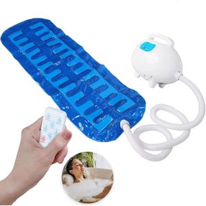 MincQ® Bubbelbadmat met Massage & Ozon – Bubbelmat voor in bad – Afstandsbediening & 8 Knoppen - Inclusief Timer - Jacuzzi Mat