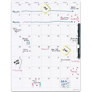 GreenStory - Sticky Whiteboard - Planbord Maandplanner - 2 maanden