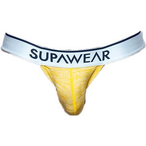 SUPAWEAR HERO Jockstrap Yellow - MAAT L - Heren Ondergoed - Jockstrap voor Man - Mannen Jock