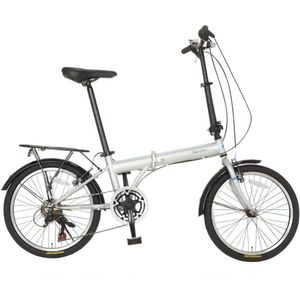 Wheelerz Vouwfiets - Fiets - Unisex - Zilver - 20 Inch