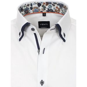 Venti Overhemd Modern Fit Dubbele Kraag 134023400-000 Wit - XXL
