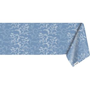 Raved Tafelzeil Takken  140 cm x  140 cm - Blauw - PVC - Afwasbaar