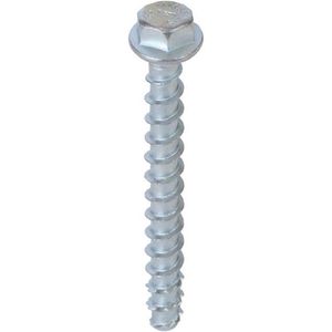 HECO MULTI-MONTI-plus schroefanker 7,5x70 - zeskantkop - verzinkt - 48395 (Per 50 stuks)